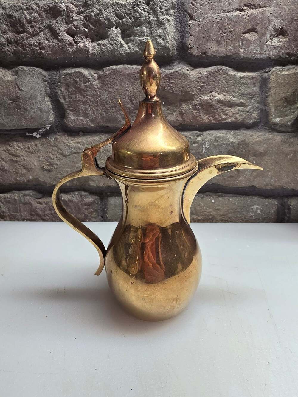 Vintage Dallah Arabic Islamic Coffee Pot
